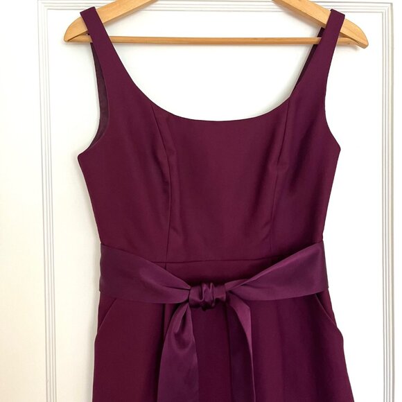 J Crew Wine Sheath Dress | Size 2P - Picture 2 of 7